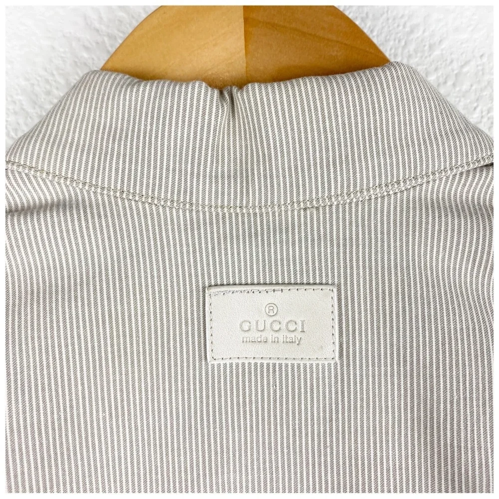 Gucci tan stripe